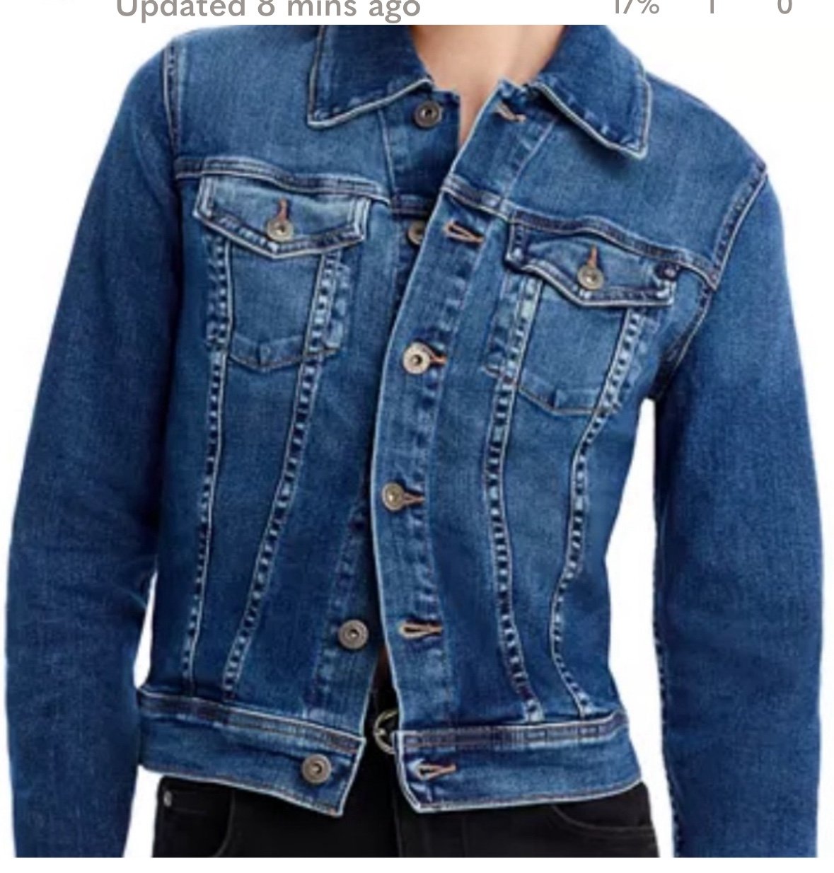 Adriano jean jacket