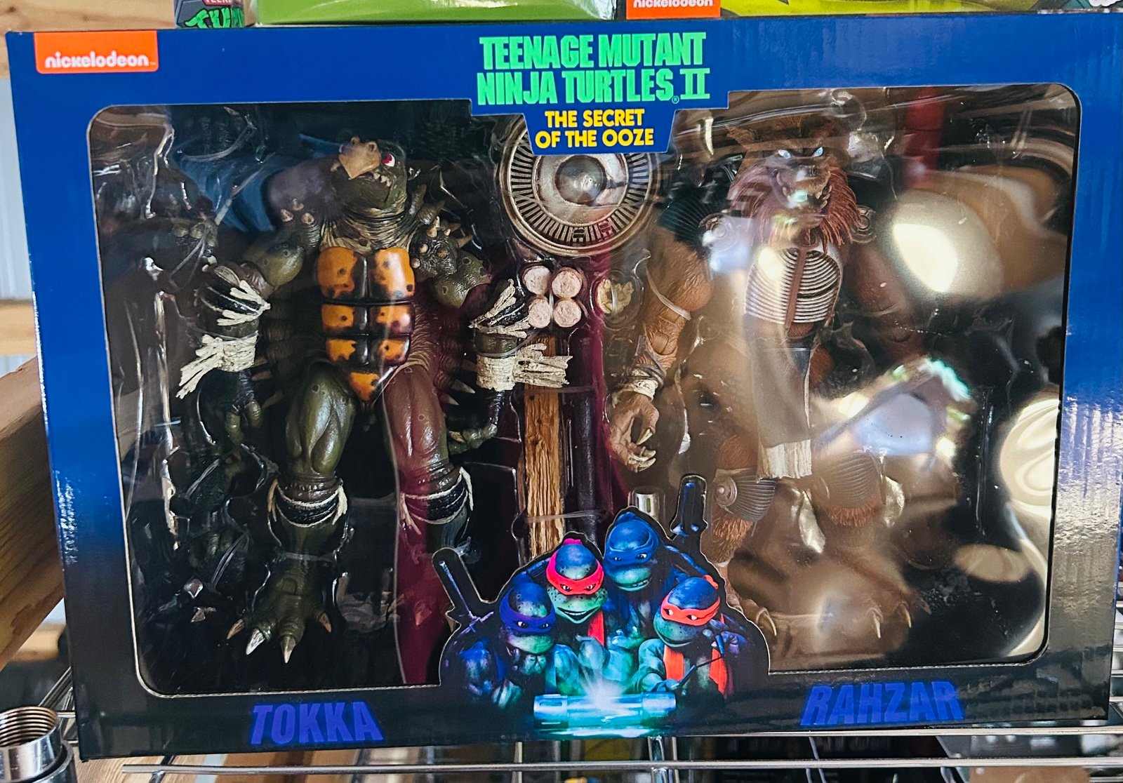 TMNT II SECRET OF THE OOZE MOVIE! TOKKA AND RAHZAR