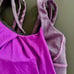Lululemon Size 4 - Nouveau Limits Tank with Purple Herringbone Pattern