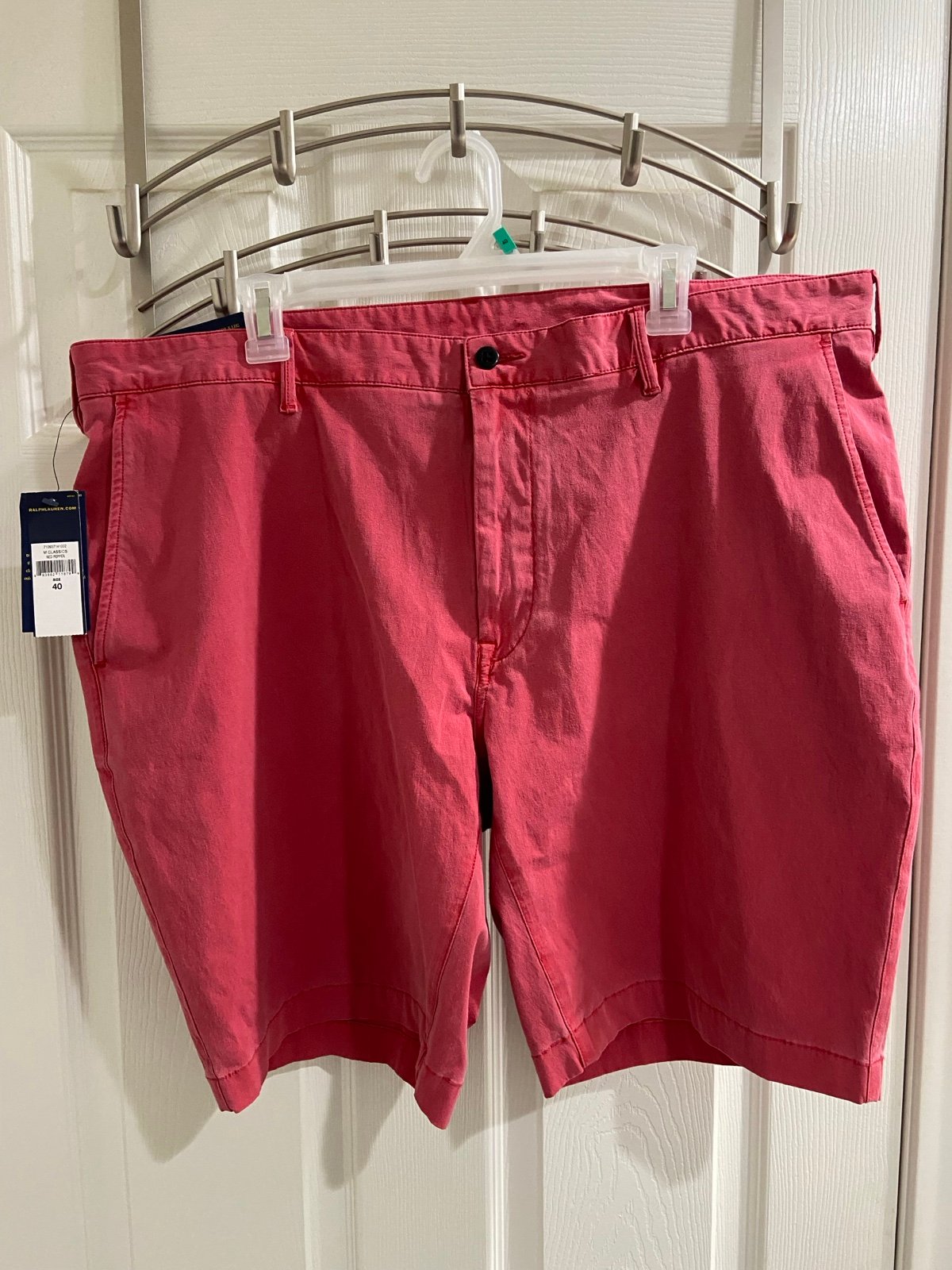 NWT Polo Ralph Lauren shorts red pepper classic fit size 40