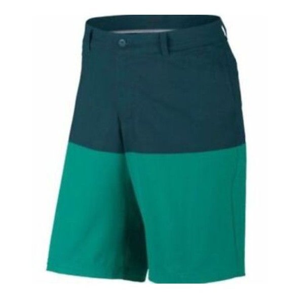 Nike Men's Modern Fit Teal Golf Shorts