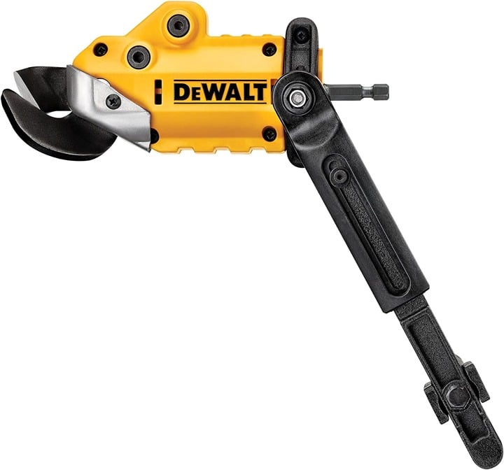 DEWALT Metal Shear/Cutter Drill Attachment, Impact Ready