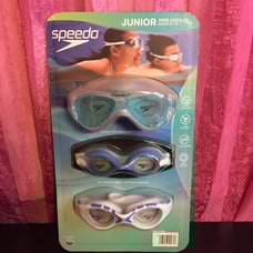 SPEEDO JUNIOR SWIM GOGGLES- set of 3