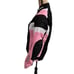 Sedici Women's Pink and Black Motorcycle Jacket Size XS
