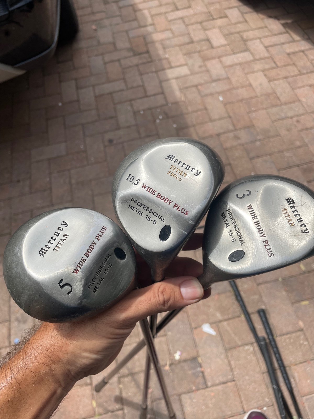 Mercury Golf Driver And 3/5 Wood