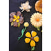 Vintage 1970s Mod MCM Lot of 8 Yellow Brown Flower Pins Brooches Metal Coro EUC!