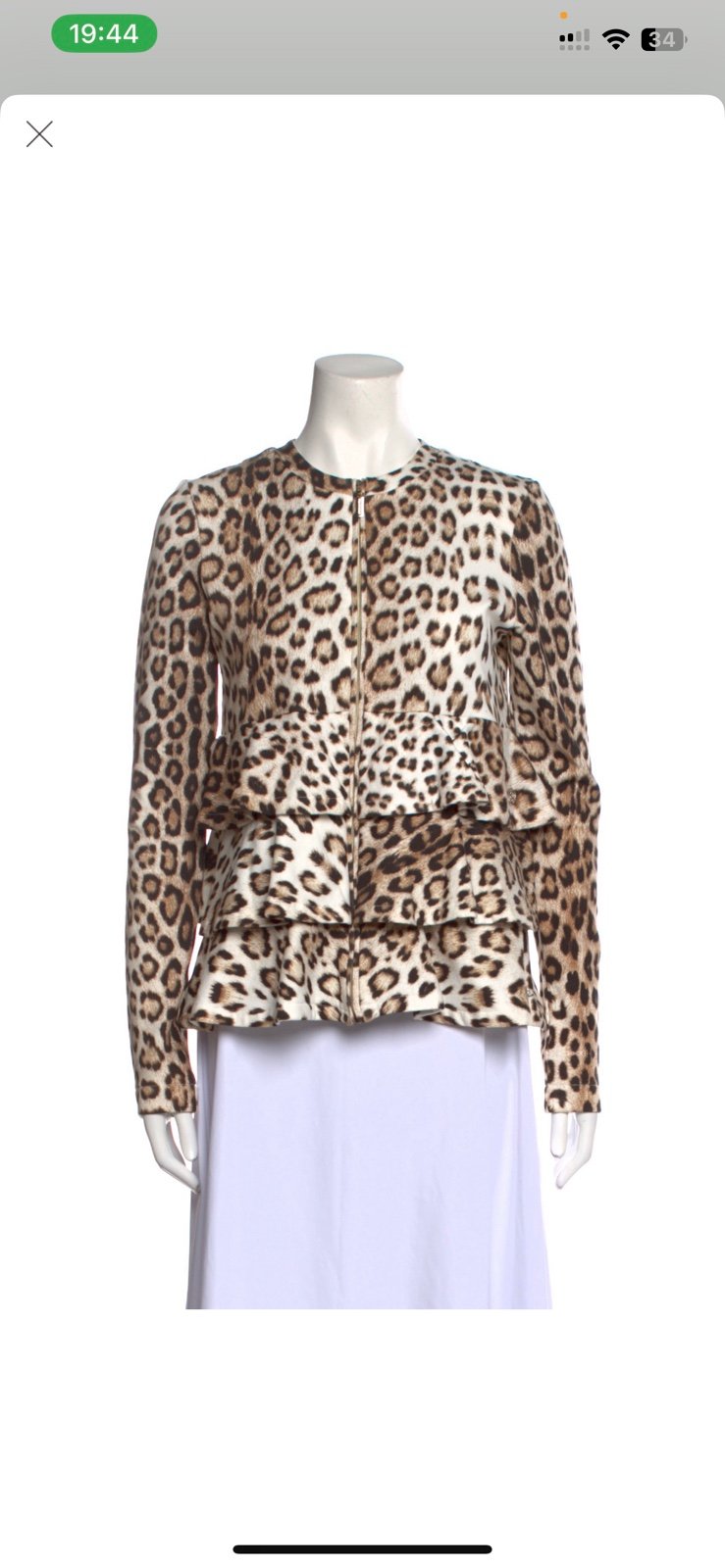 roberto cavalli jacket size L