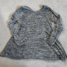 Maternity crossback sweater