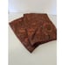 ROYAL SATEEN by KITAN Brown Gold Floral STANDARD/QUEEN Pillow Sham- set of 2