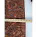 ROYAL SATEEN by KITAN Brown Gold Floral STANDARD/QUEEN Pillow Sham- set of 2