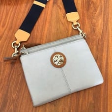 Brighton Sadie London Groove baby blue Cross body bag with Marc Jacobs strap