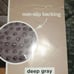 sure fit textured pique sofa non-slip cover deep grey new