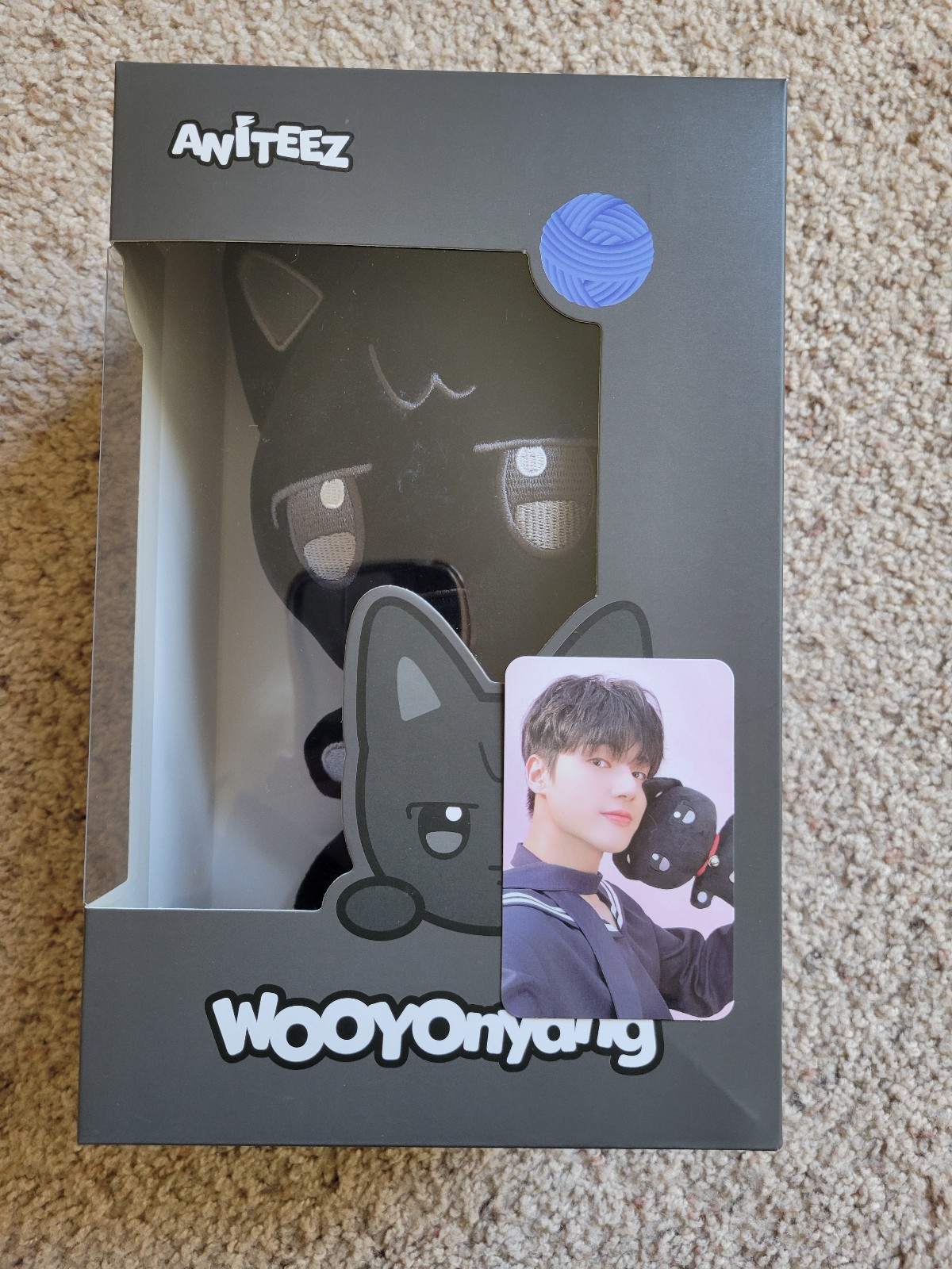 ateez wooyoung plush