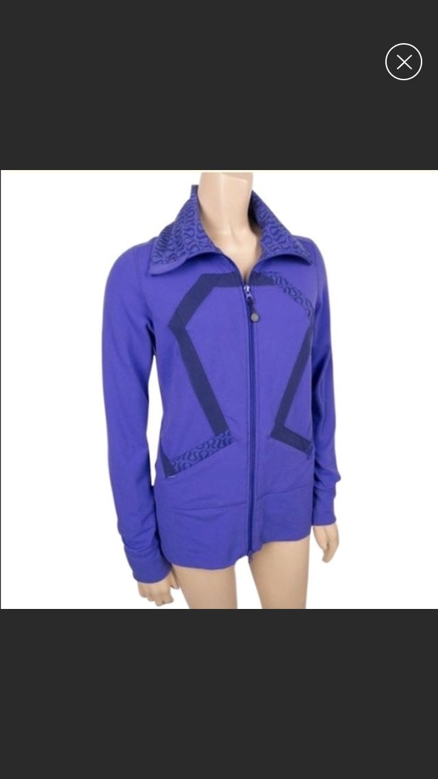 Lululemon Origami Stride Jacket in Royal