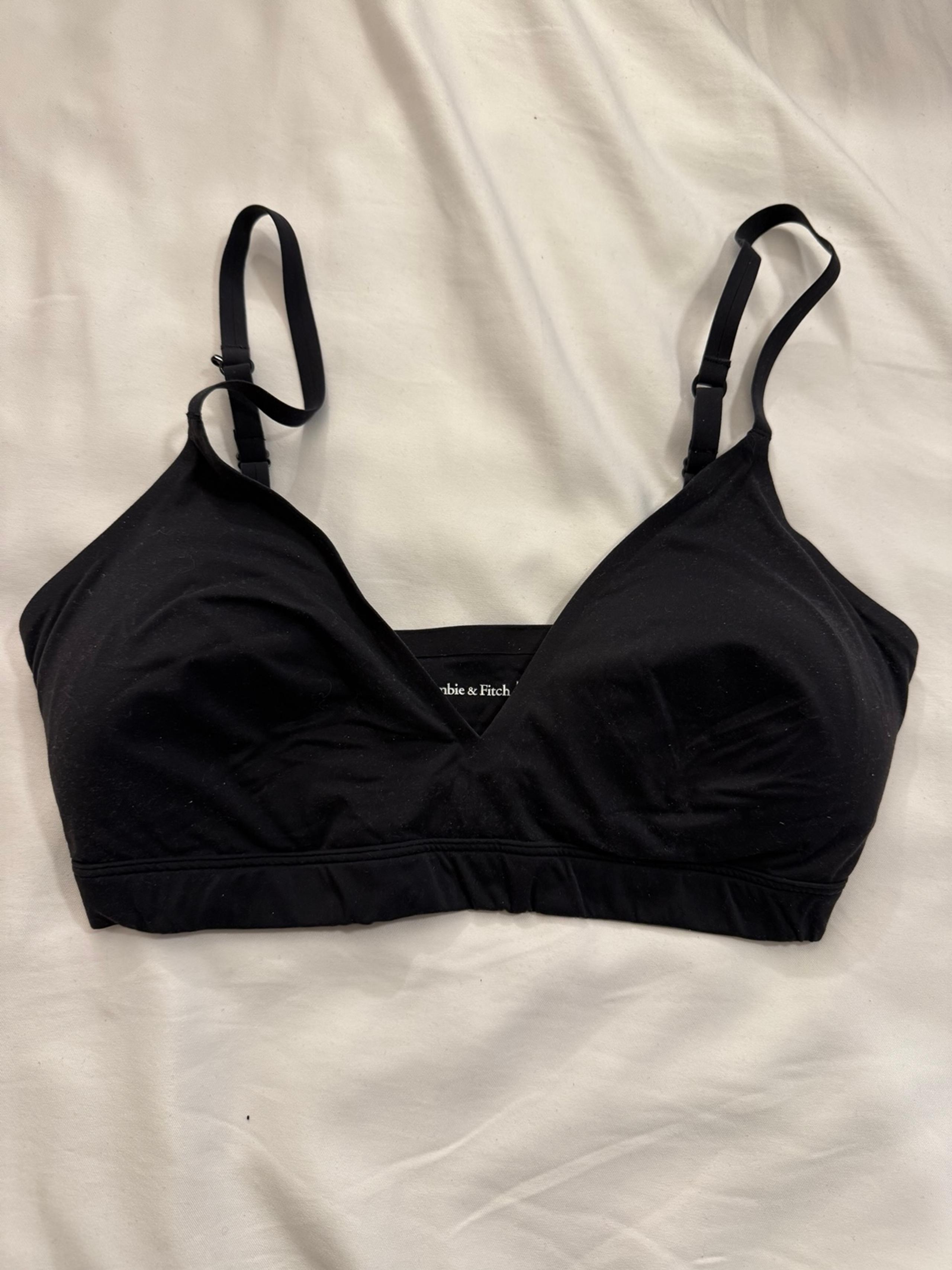 Abercrombie and fitch black Bralette