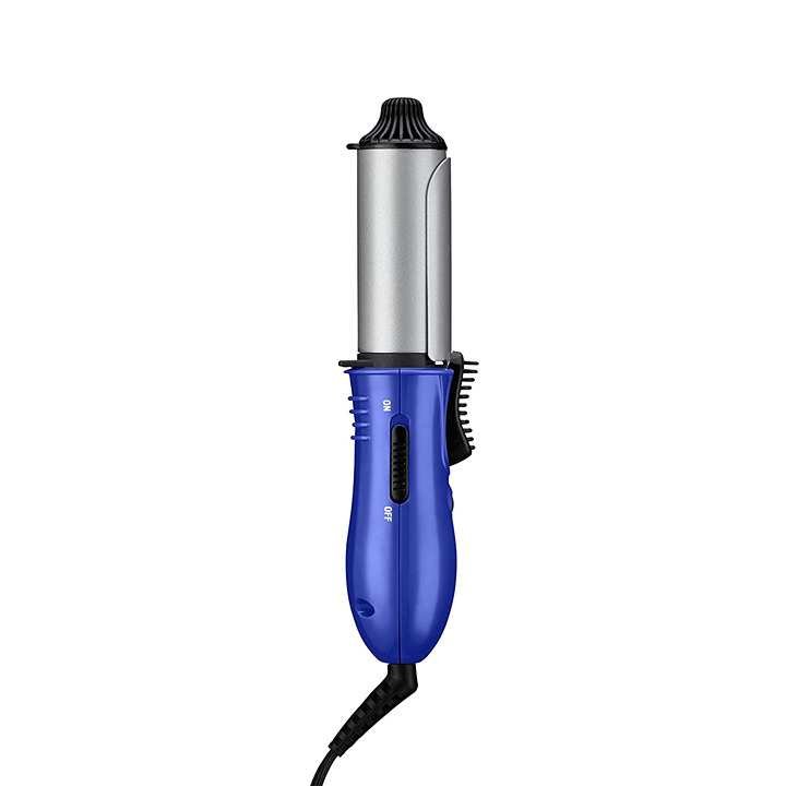 Conair Travel Curling Iron, Mini 1- Inch Ceramic Curling Iron in Blue by Travel
