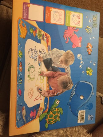 Water Doodle Mat Kids Painting Writing Color Doodle Drawing Mat Toy