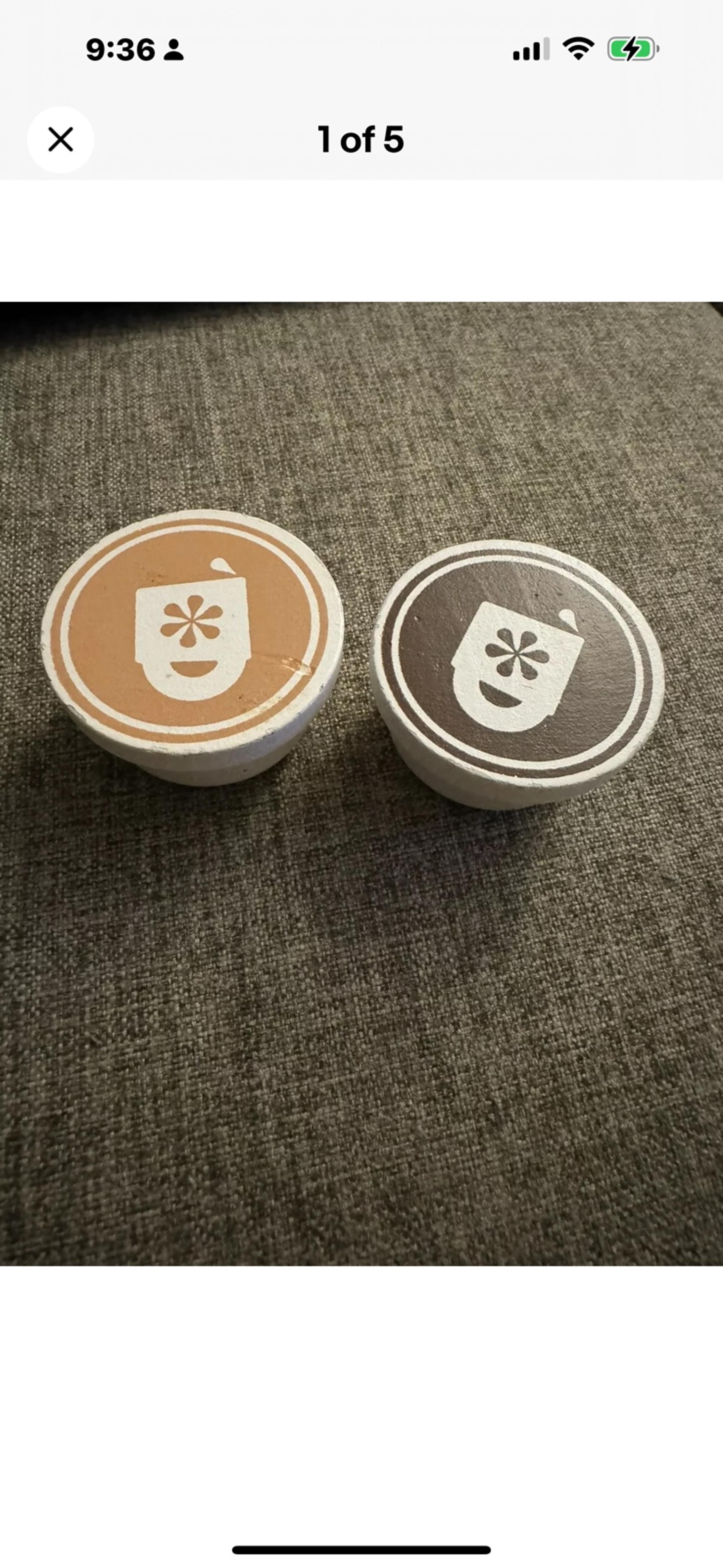 Melissa & Doug wooden brew coffee replacement pods
