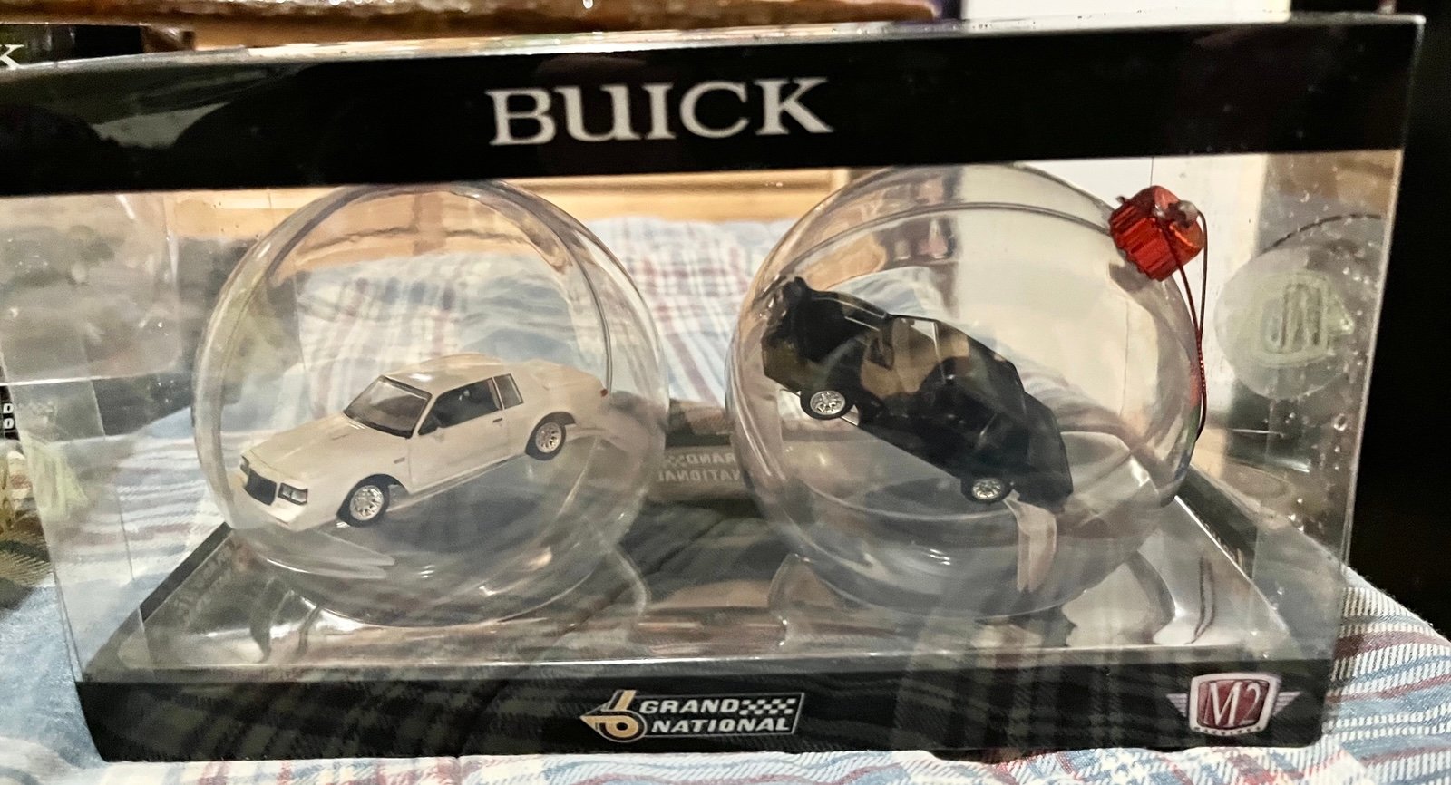 M2 Buick grand national Christmas ornament set rare hard to find