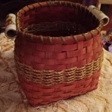 Vintage Longerberger Fruit Festival Basket, Super Pretty, Unique, Rarer To Find!