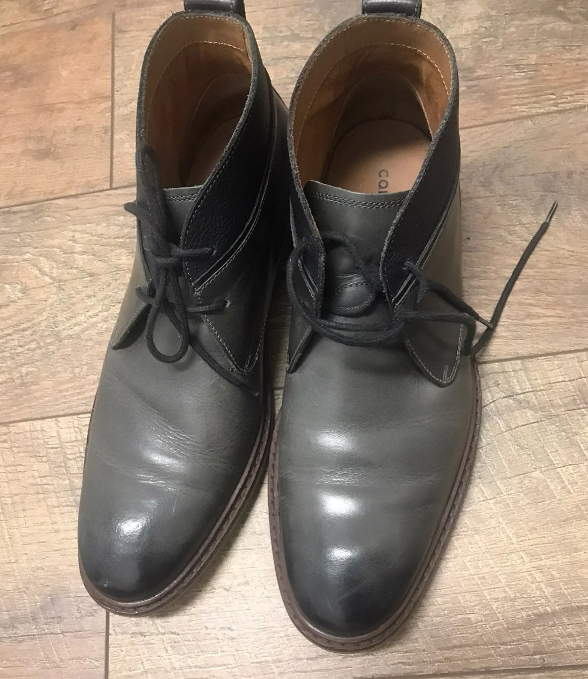 LEATHER CHUKKA BOOTS