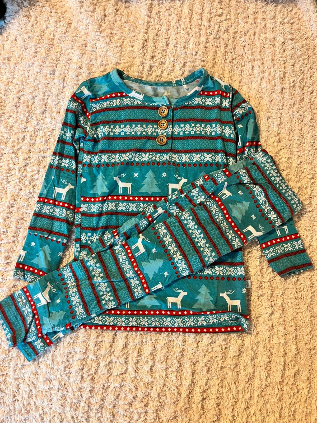 Posh peanut sabastian 2 piece pajama