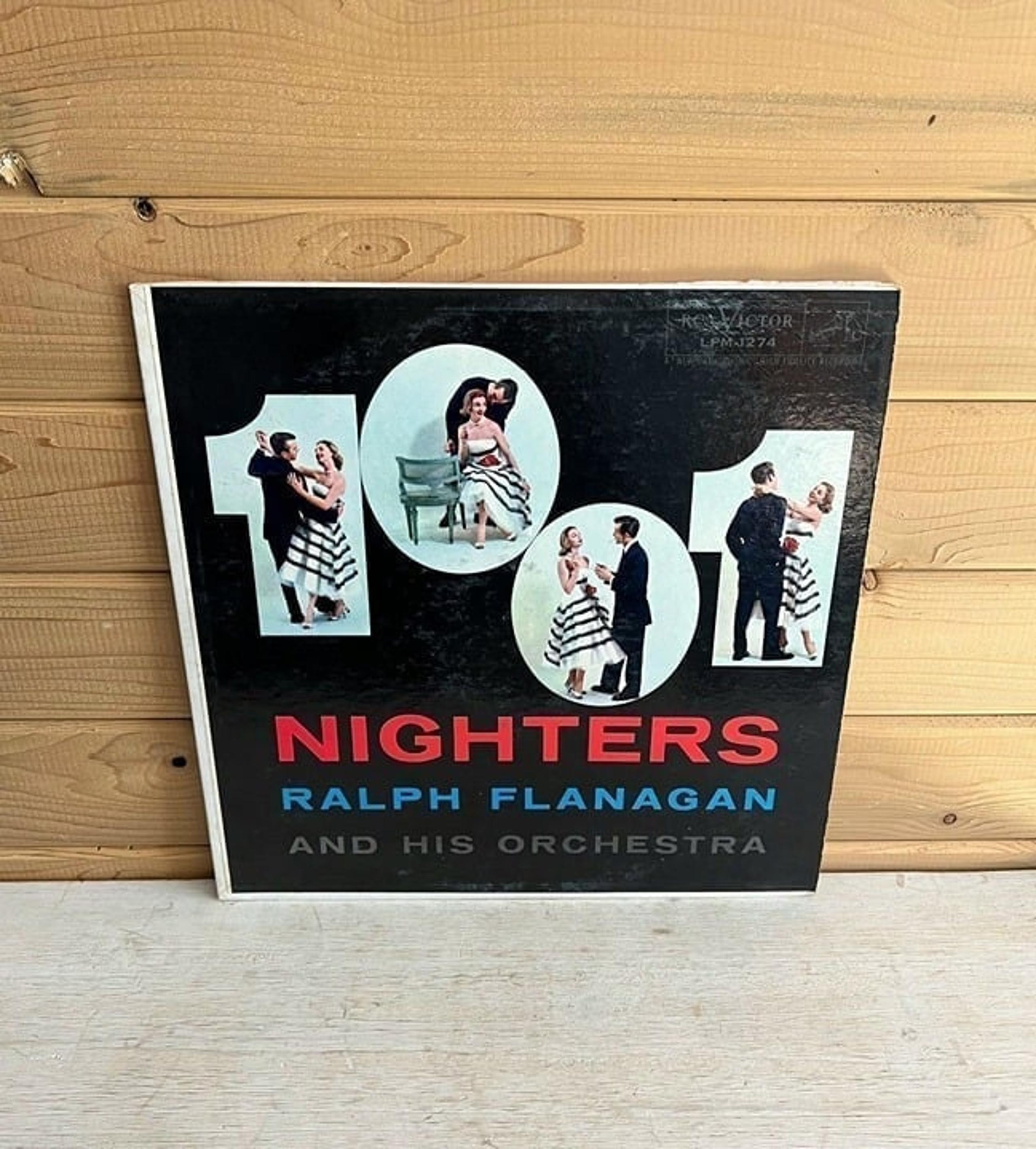 Ralph Flanagan 1001 Nighters Vinyl RCA Record LP 33 RPM 12"