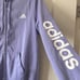 Adidas zip up hoodie Large
