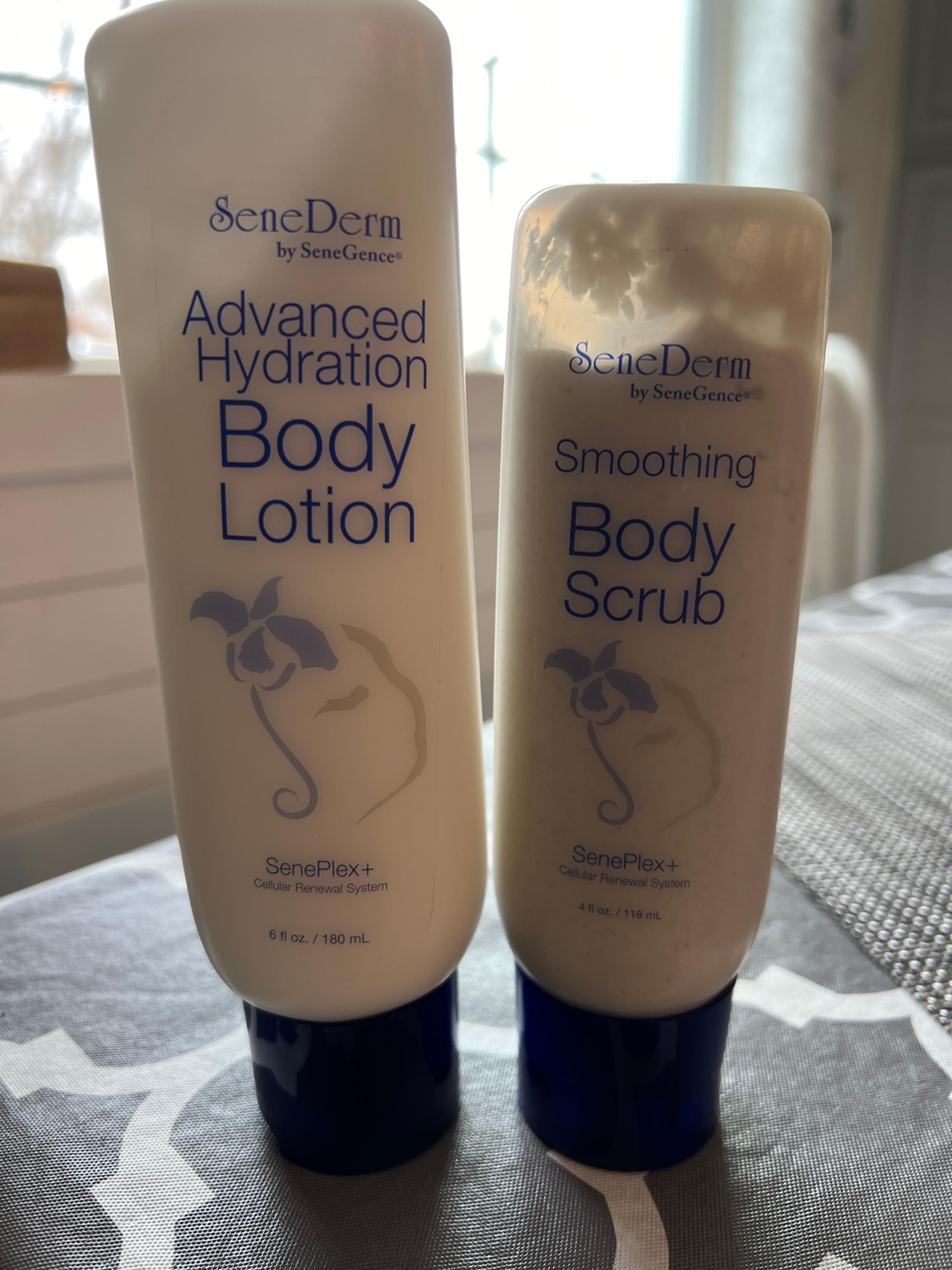 SeneGence Body Scrub & Body Lotion