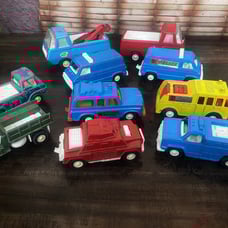 10 Vintage Tonka Trucks/Vans