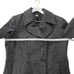 Express Women’s Wool Blend Lined Dark Gray Peacoat Jacket Size 9/10