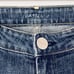 GUESS BY MARCIANO JEAN BERMUDA-Swarov ski Crystals-Mid Waist-Size 26 (27) VTG-NW