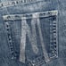 GUESS BY MARCIANO JEAN BERMUDA-Swarov ski Crystals-Mid Waist-Size 26 (27) VTG-NW