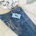GUESS BY MARCIANO JEAN BERMUDA-Swarov ski Crystals-Mid Waist-Size 26 (27) VTG-NW