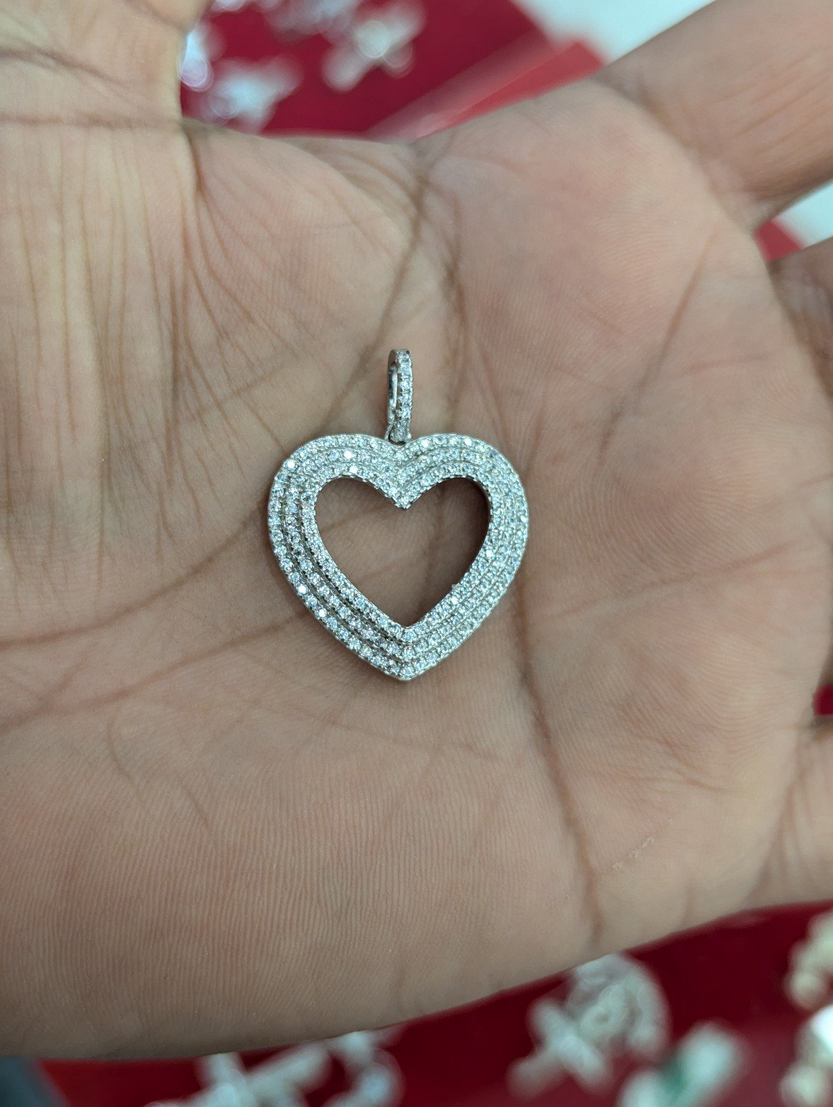 925 Sterling Silver Heart Pendant