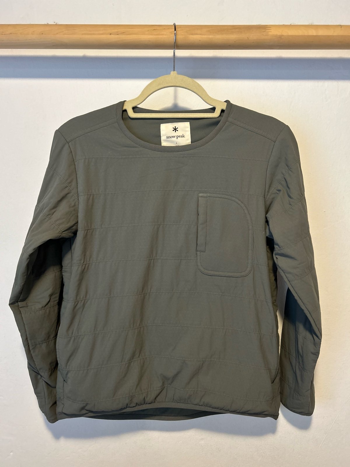 Snow peak flexible insulated pullover