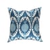Canvello Turkish Silk Light Blue Throw Pillow - Ti 73
