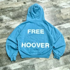 RARE Kanye x Drake FREE HOOVER Balenciaga Concert Heavyweight Hoodie Size Large
