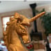 Beautiful Vintage Vibe Brass Bronze Unicorn Figurine Statue