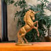 Beautiful Vintage Vibe Brass Bronze Unicorn Figurine Statue
