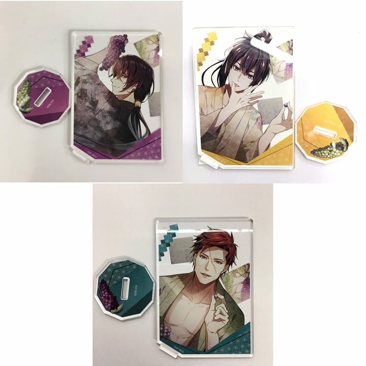 Birushana Rising Flower of Genpei acrylic stands set