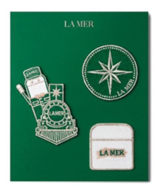 BN La Mer Cosmetic Bag + Applique Patches + Ornaments - detail