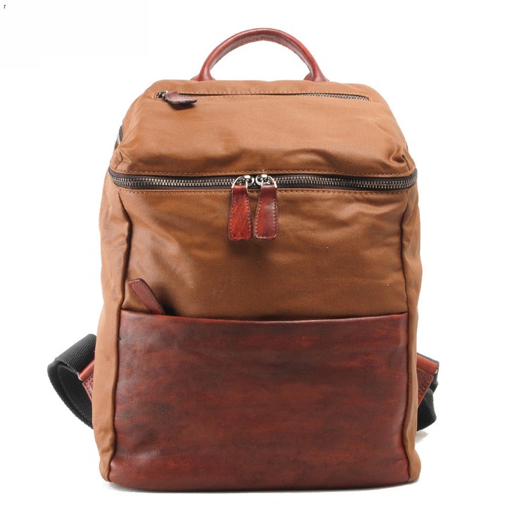 Young Girl Waterproof Canvas School College Backpack Bag