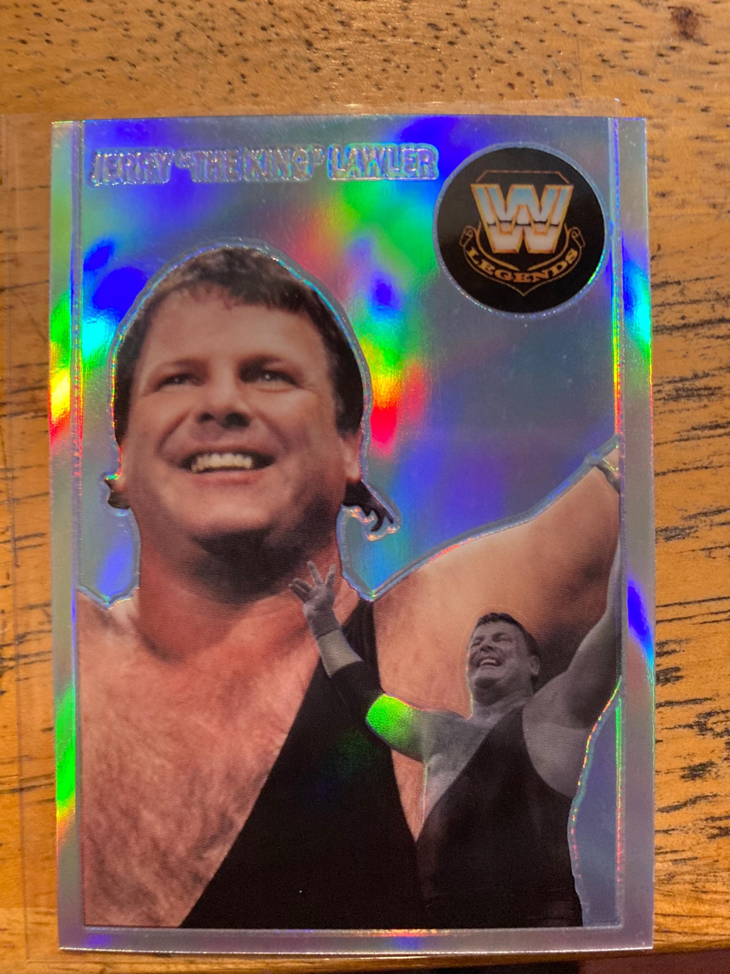 2006 Topps Chrome Heritage REFRACTOR LEGEND  Jerry King lawler