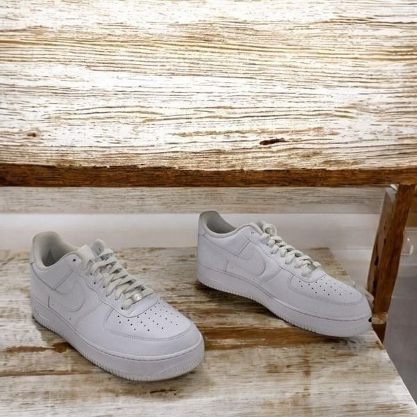 Nike Men’s Air Force 1 Move To Zero - Triple White W Size 13