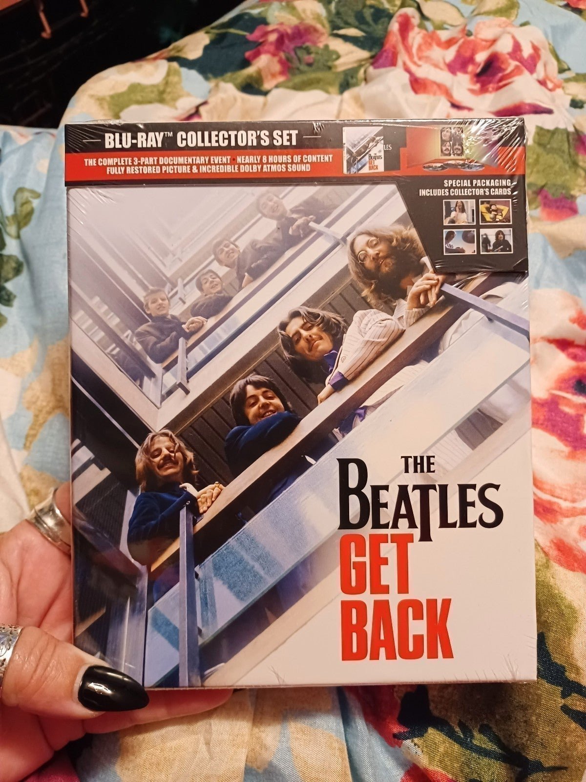 NEW The Beatles: Get Back The Complete 3-Part Documentary (Blu-Ray Set)