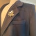 Vintage A.S. II Black Long Wool Blend Coat Made In U.S.A.