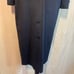 Vintage A.S. II Black Long Wool Blend Coat Made In U.S.A.