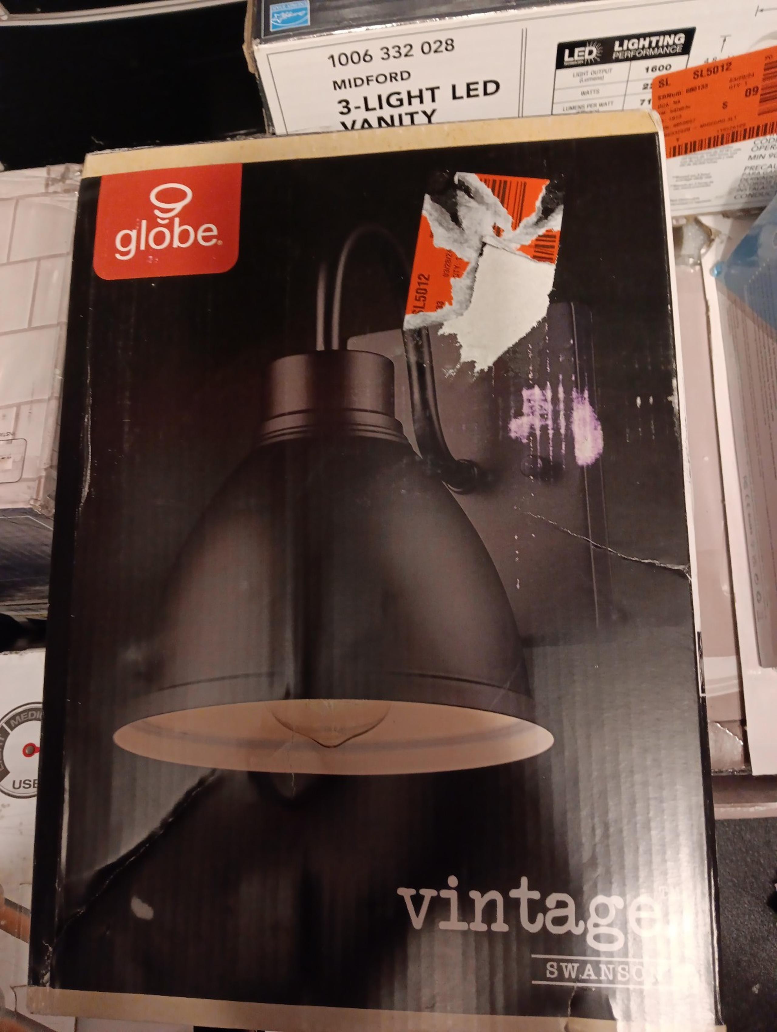 Globe- outdoor wall mount