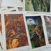 Vintage Dragon Dice TSR 1995 Rules Booklet Kicker Pack 1-5, Magestorm 45 Dice